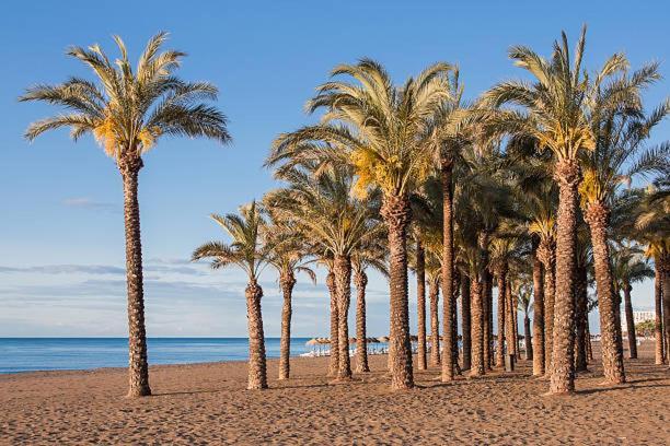 Apartamento Carole Playa Bajondillo Torremolinos Beach - Playa A 30 Segundos - Wifi - Parking - Terraza Apartment Bagian luar foto